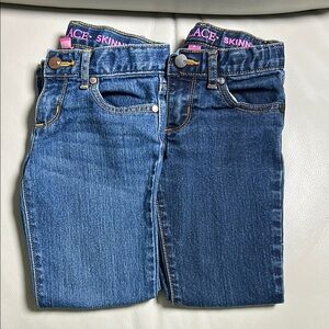 Bundle:Girls Preloved Blue Denim Skinny Jeans
